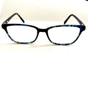 Modo Eyeglasses Model 6522 Lapis Handmade Designer Frames Only  Blue 52-17-140